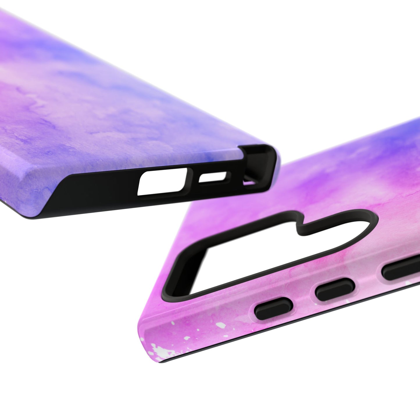 Purple & Blue Watercolour Phone Case