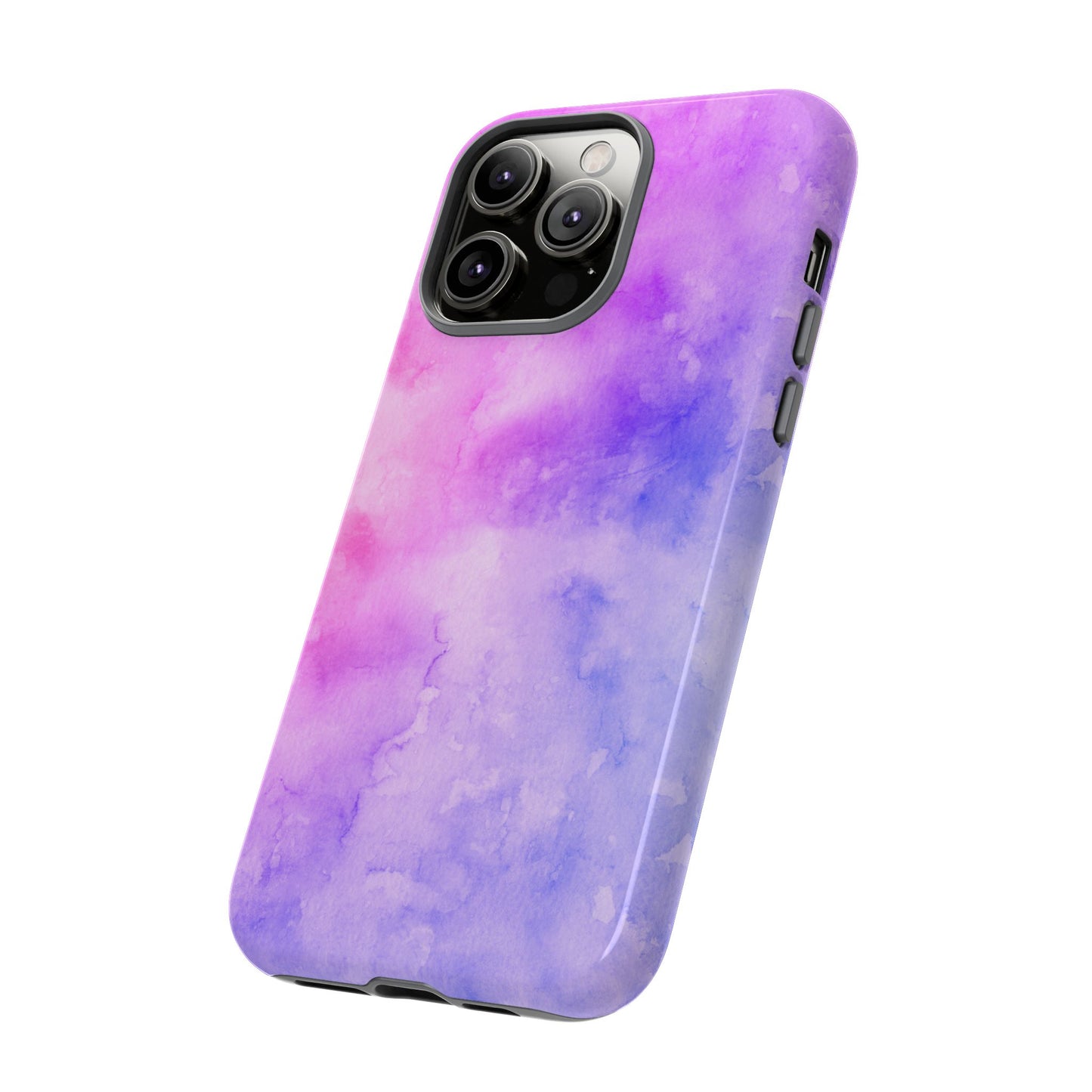 Purple & Blue Watercolour Phone Case