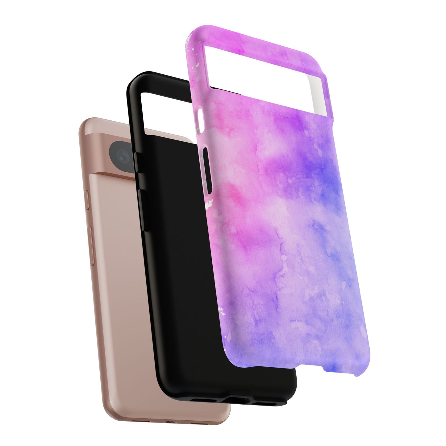 Purple & Blue Watercolour Phone Case