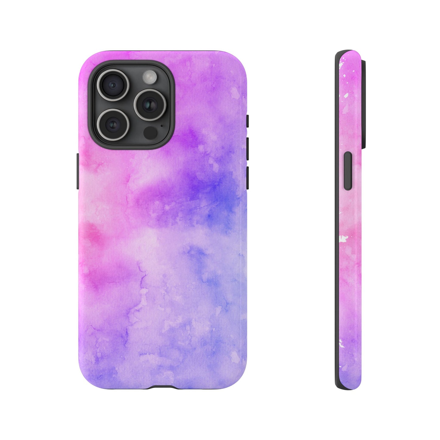 Purple & Blue Watercolour Phone Case