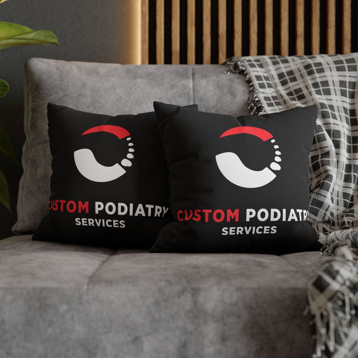 Custom Podiatry Services Pillowcase