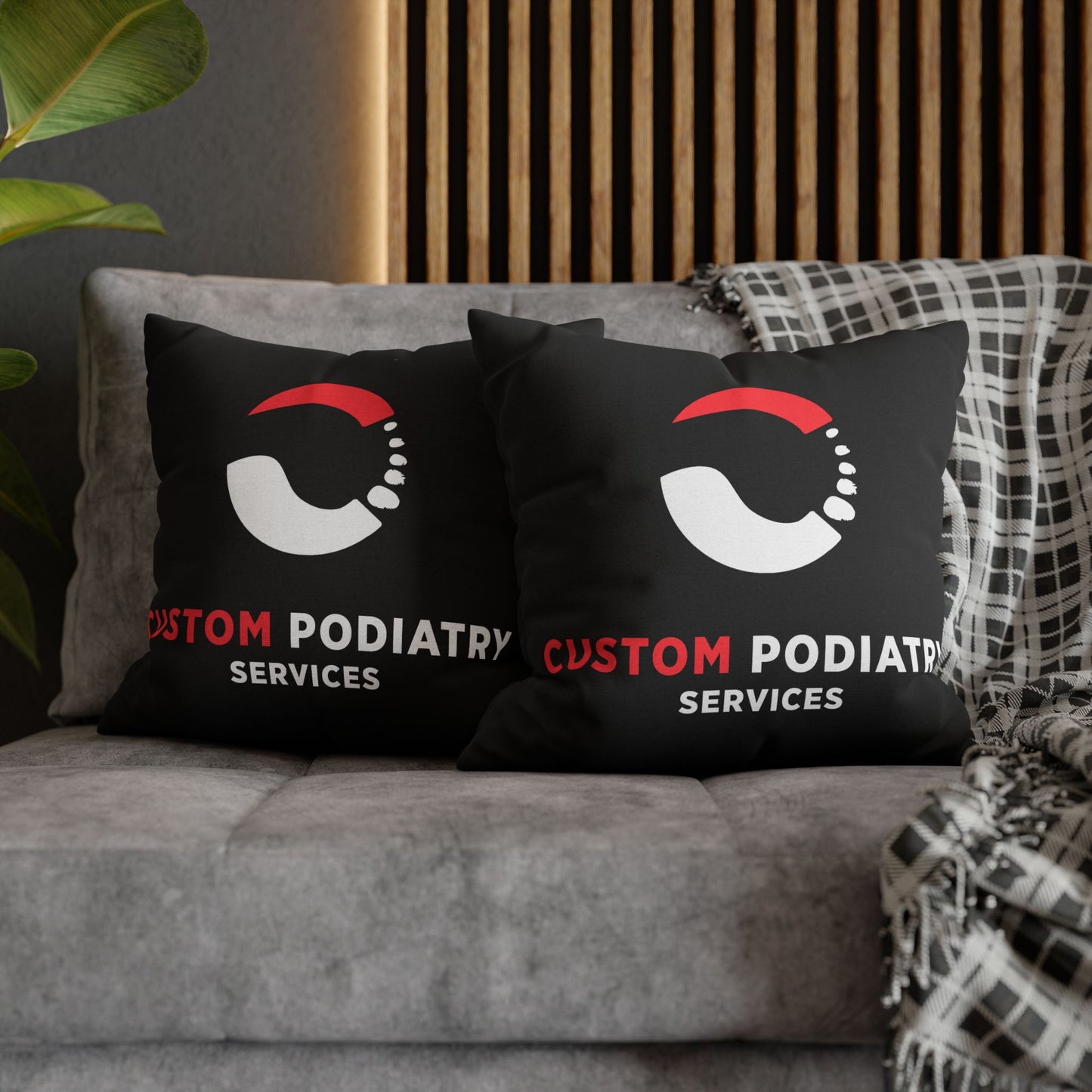 Custom Podiatry Services Pillowcase