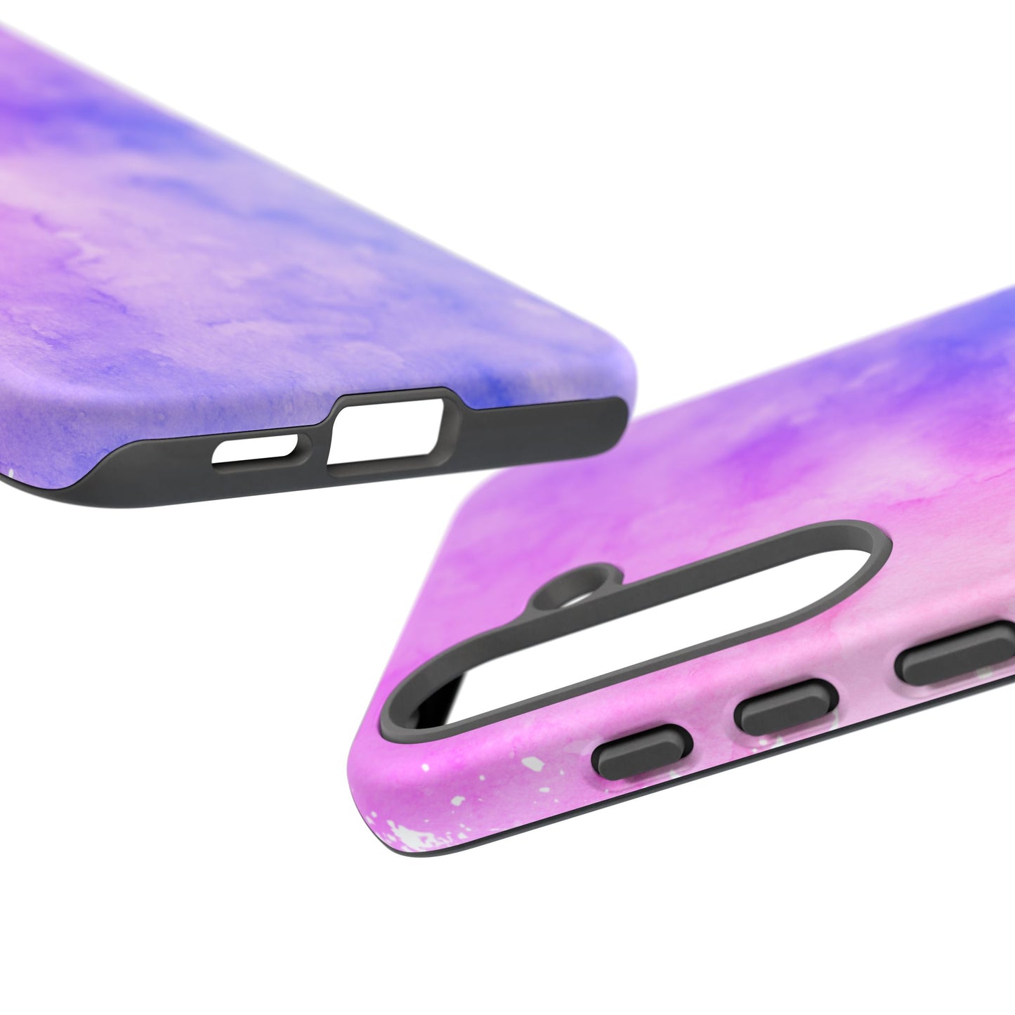 Purple & Blue Watercolour Phone Case