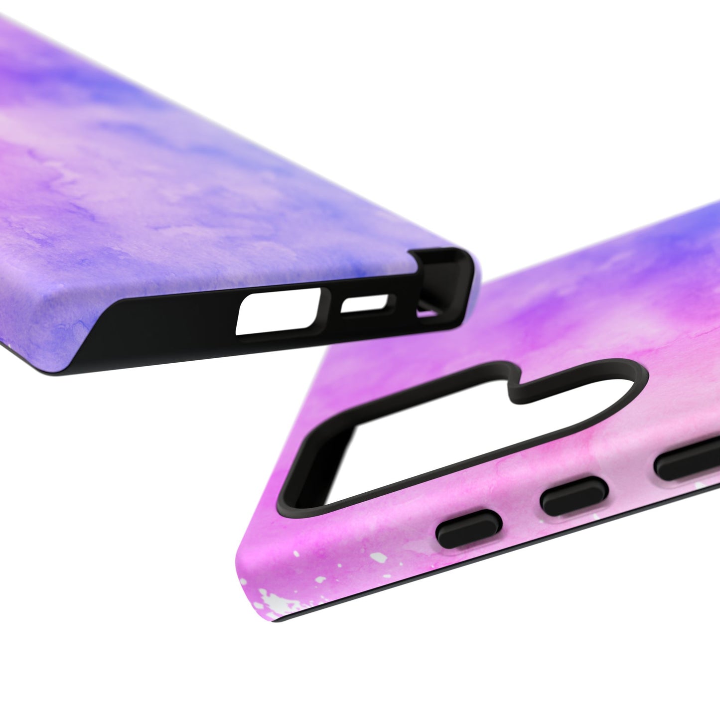 Purple & Blue Watercolour Phone Case