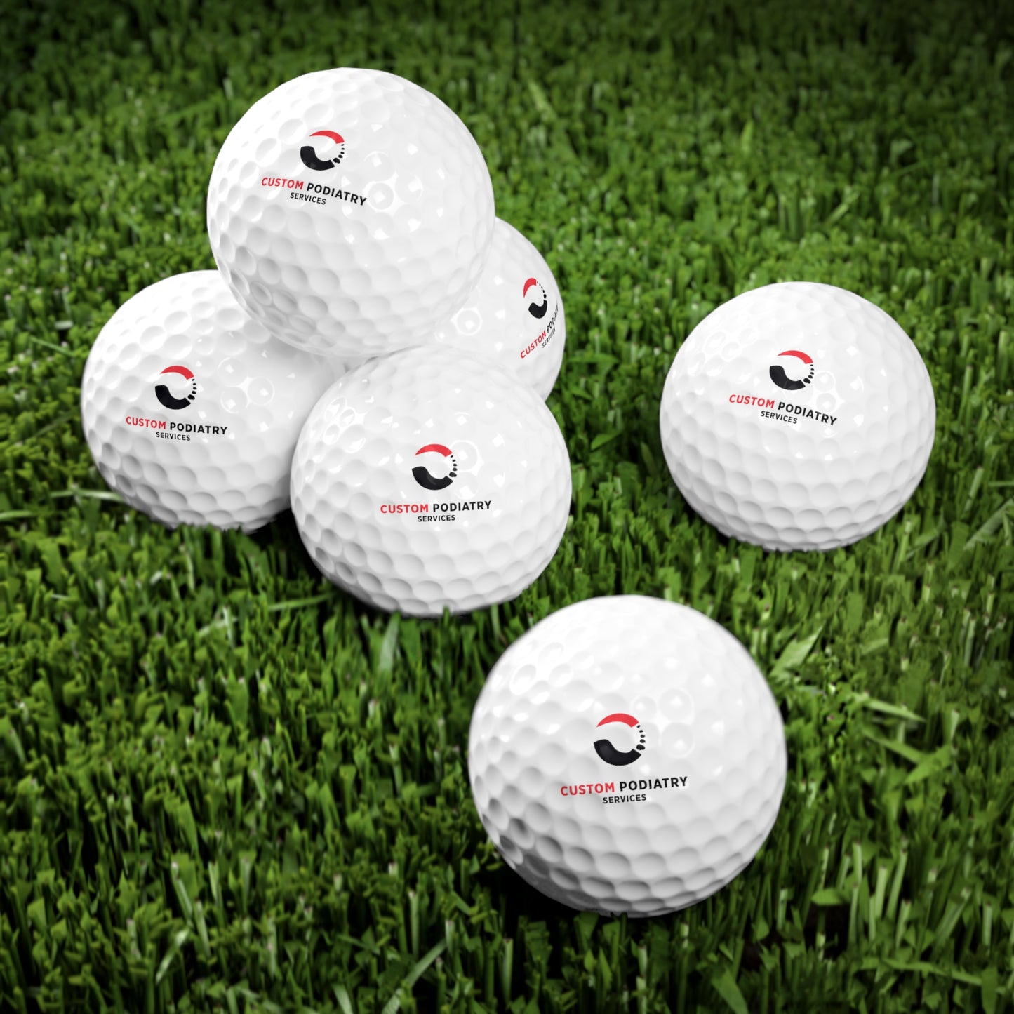 Custom Podiatry Services Branded Golf Balls