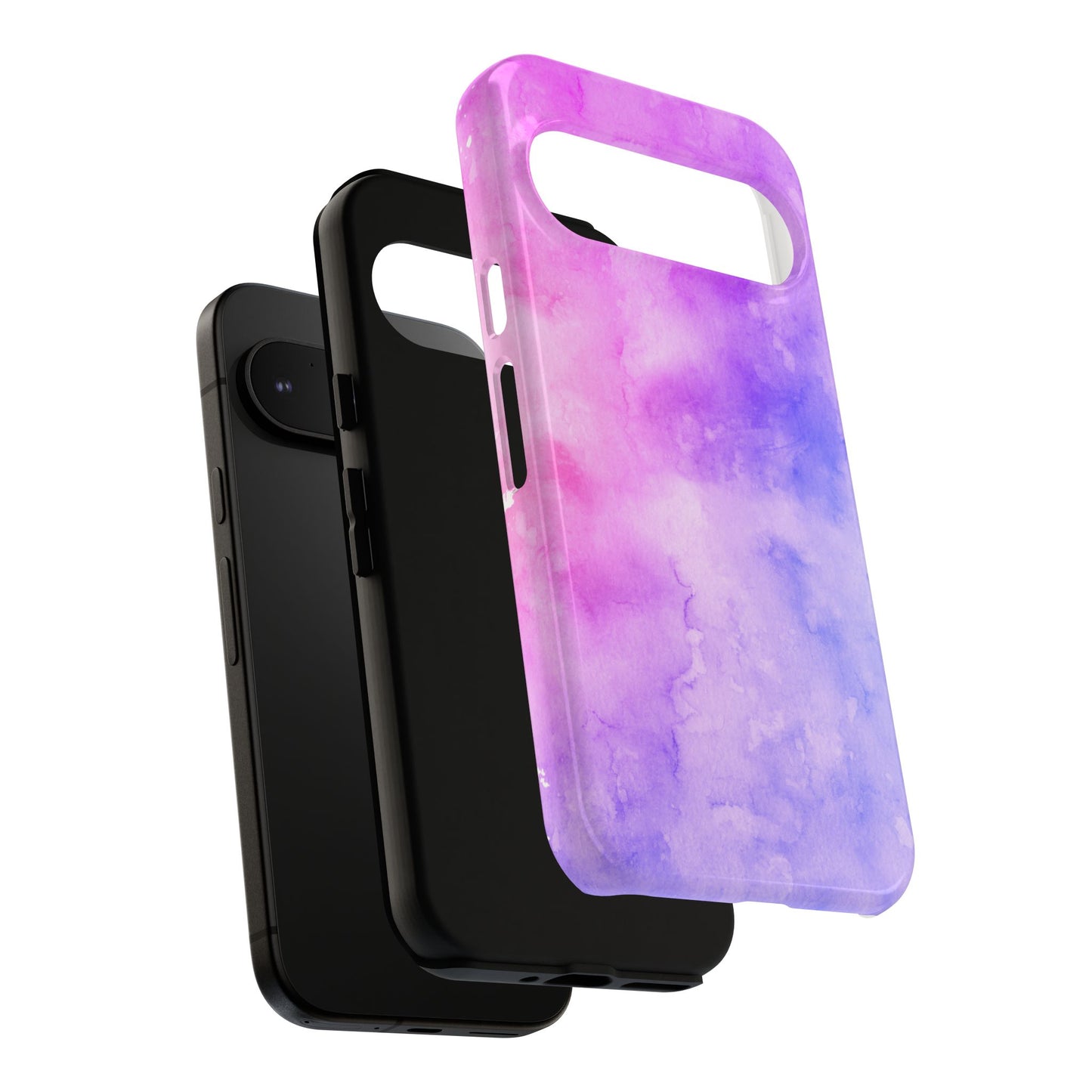 Purple & Blue Watercolour Phone Case
