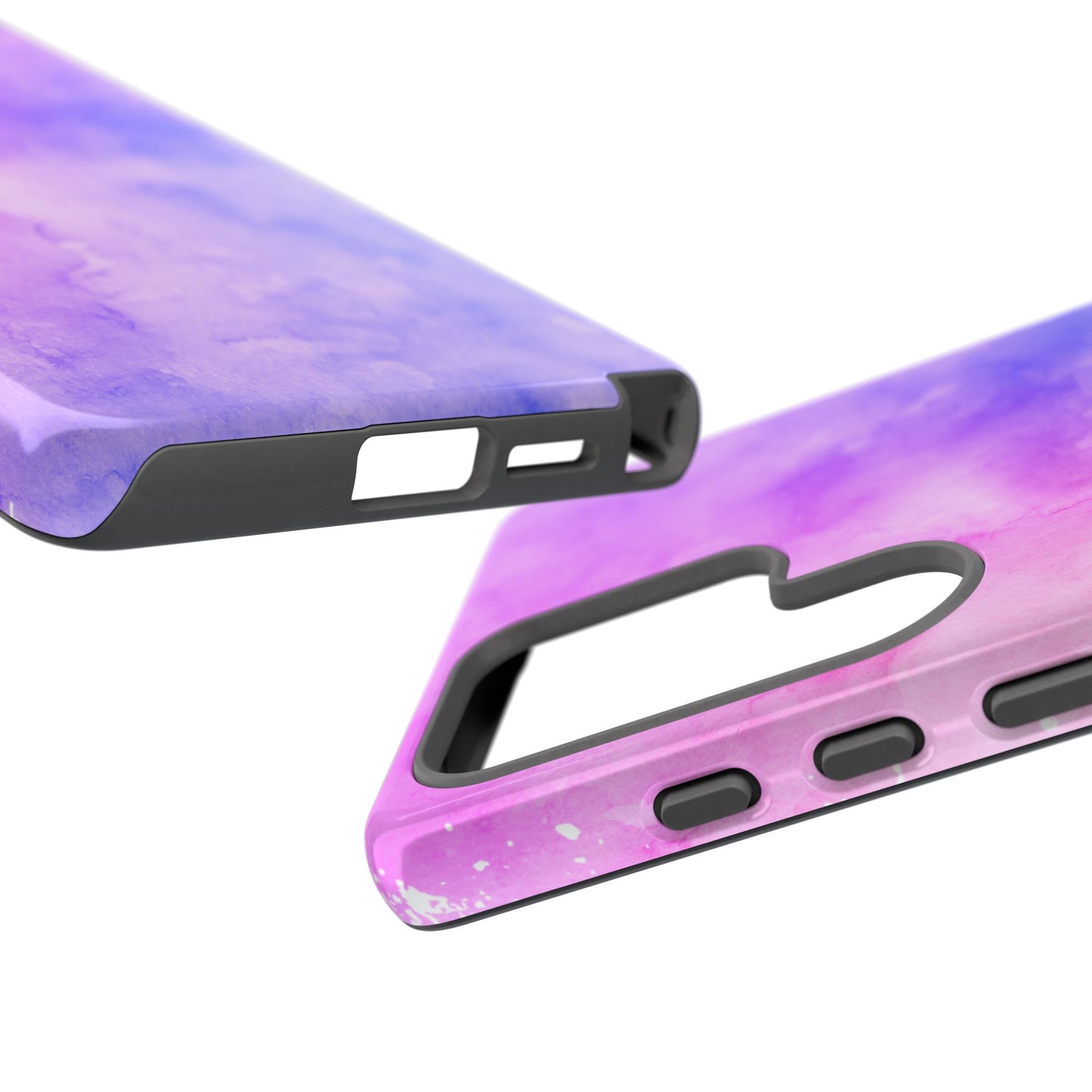 Purple & Blue Watercolour Phone Case