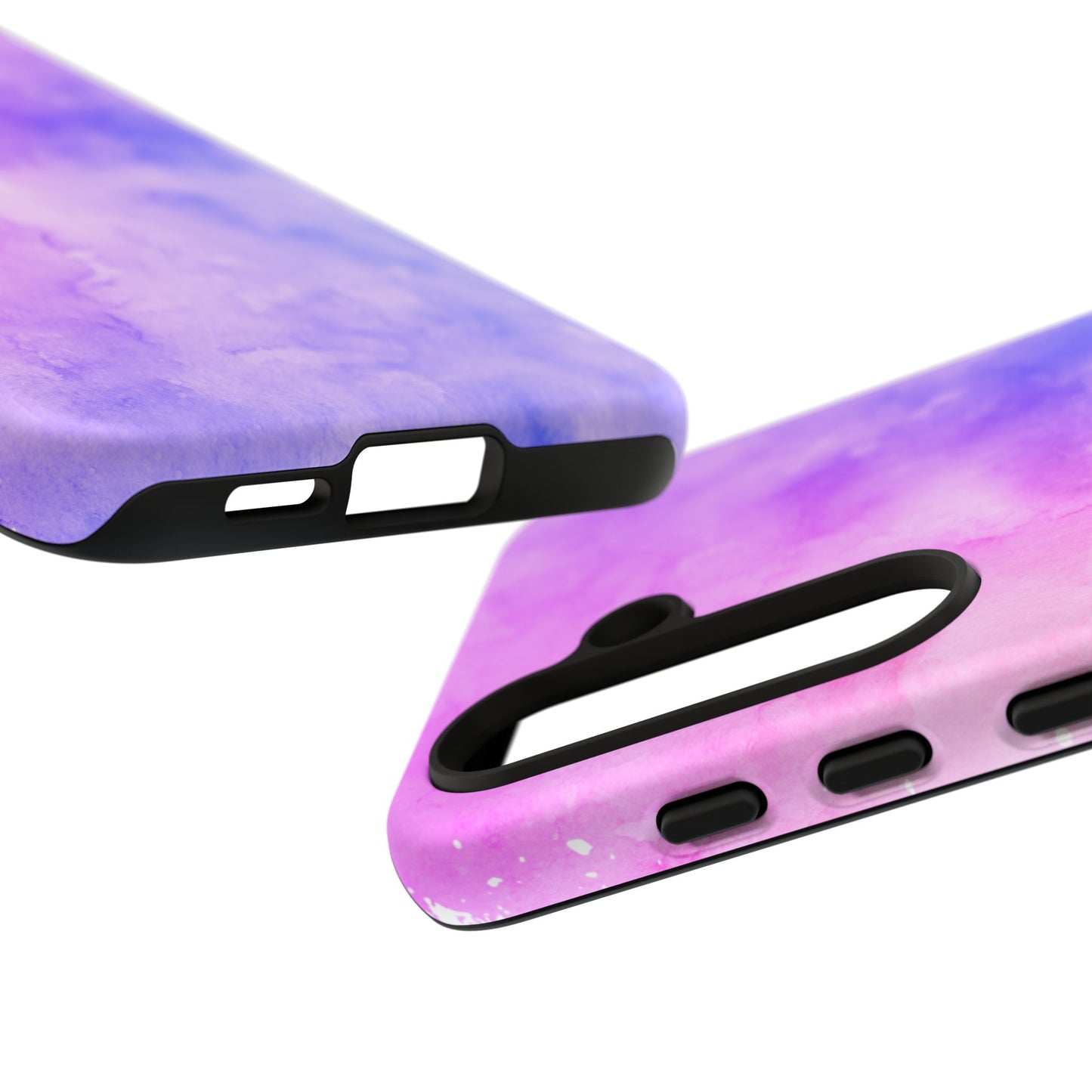 Purple & Blue Watercolour Phone Case