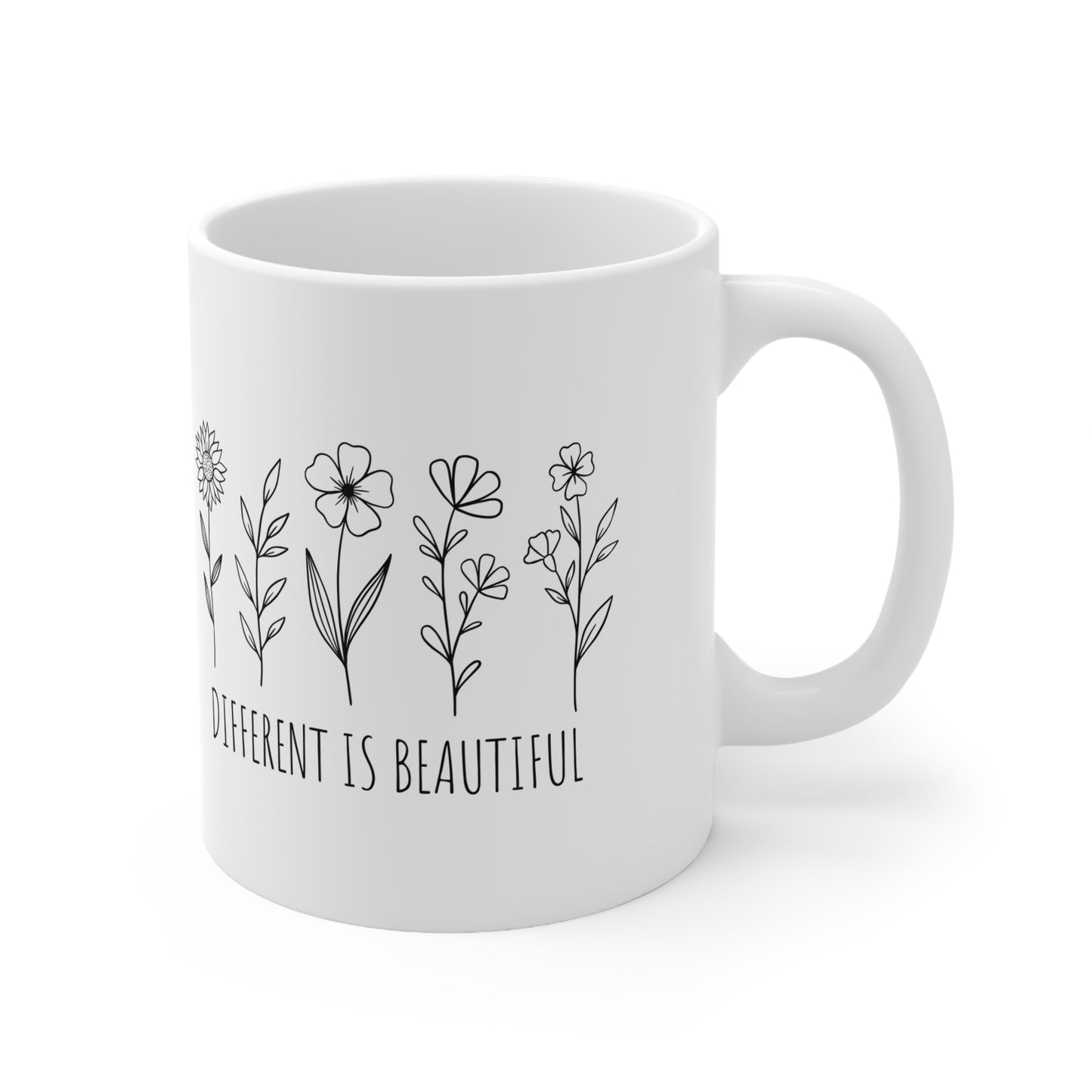 Different is Beautiful Coffee Cup