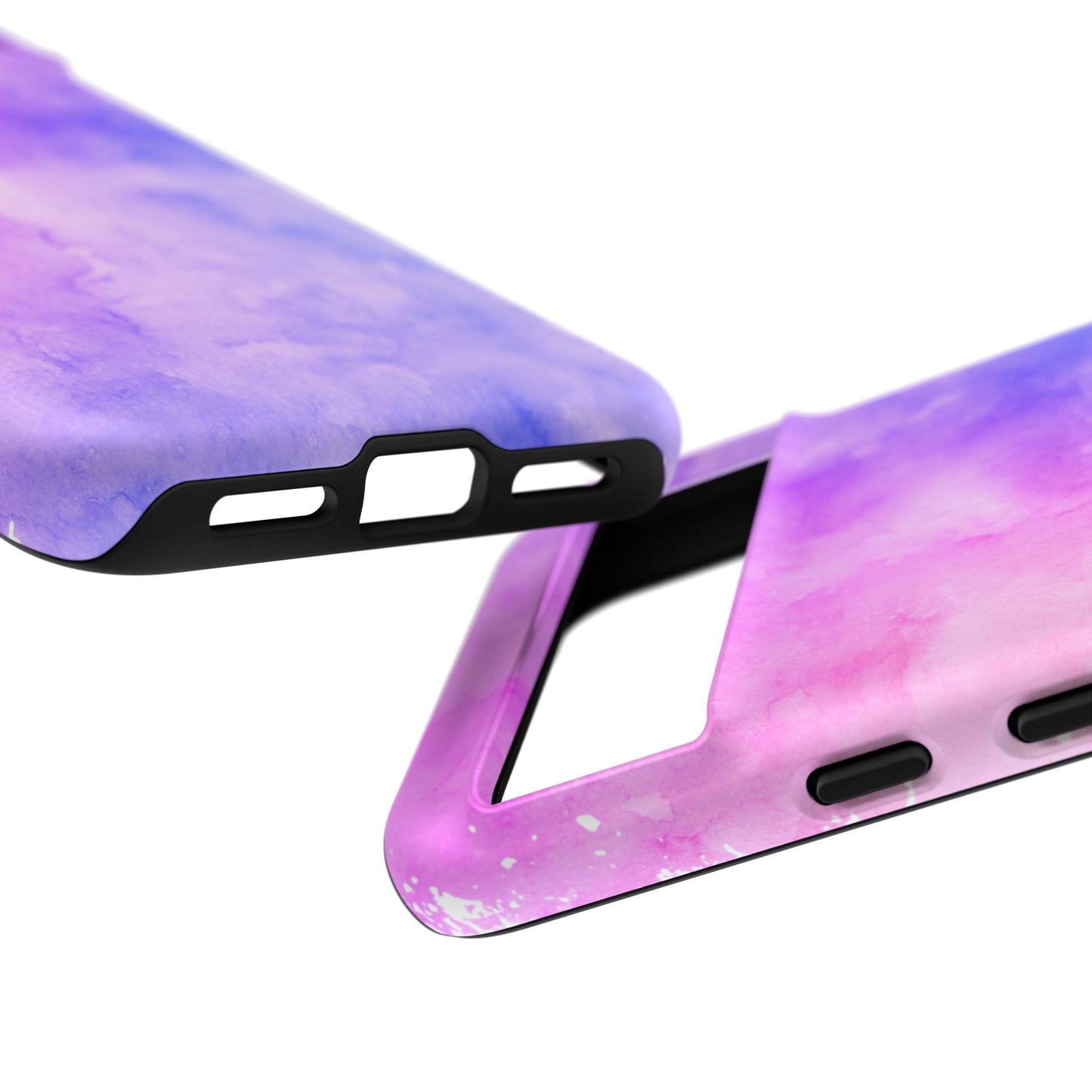 Purple & Blue Watercolour Phone Case