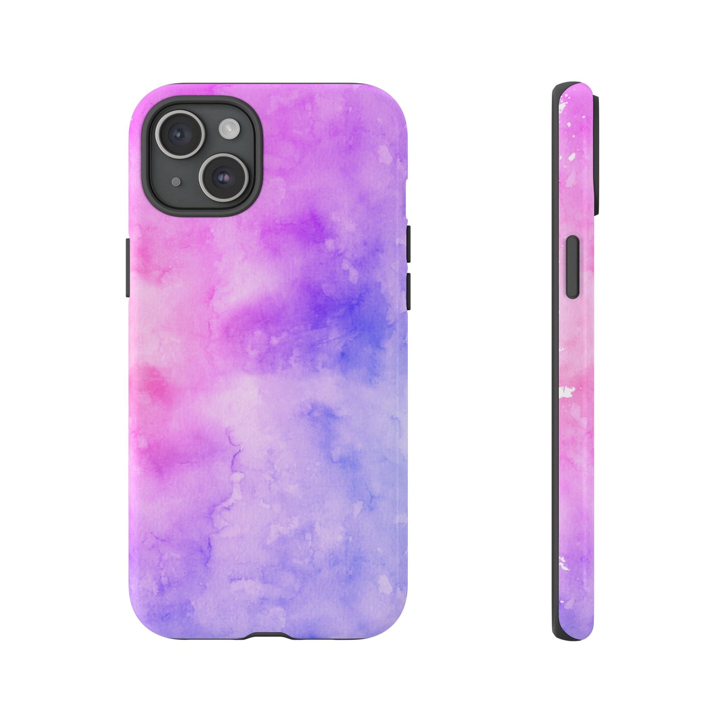 Purple & Blue Watercolour Phone Case
