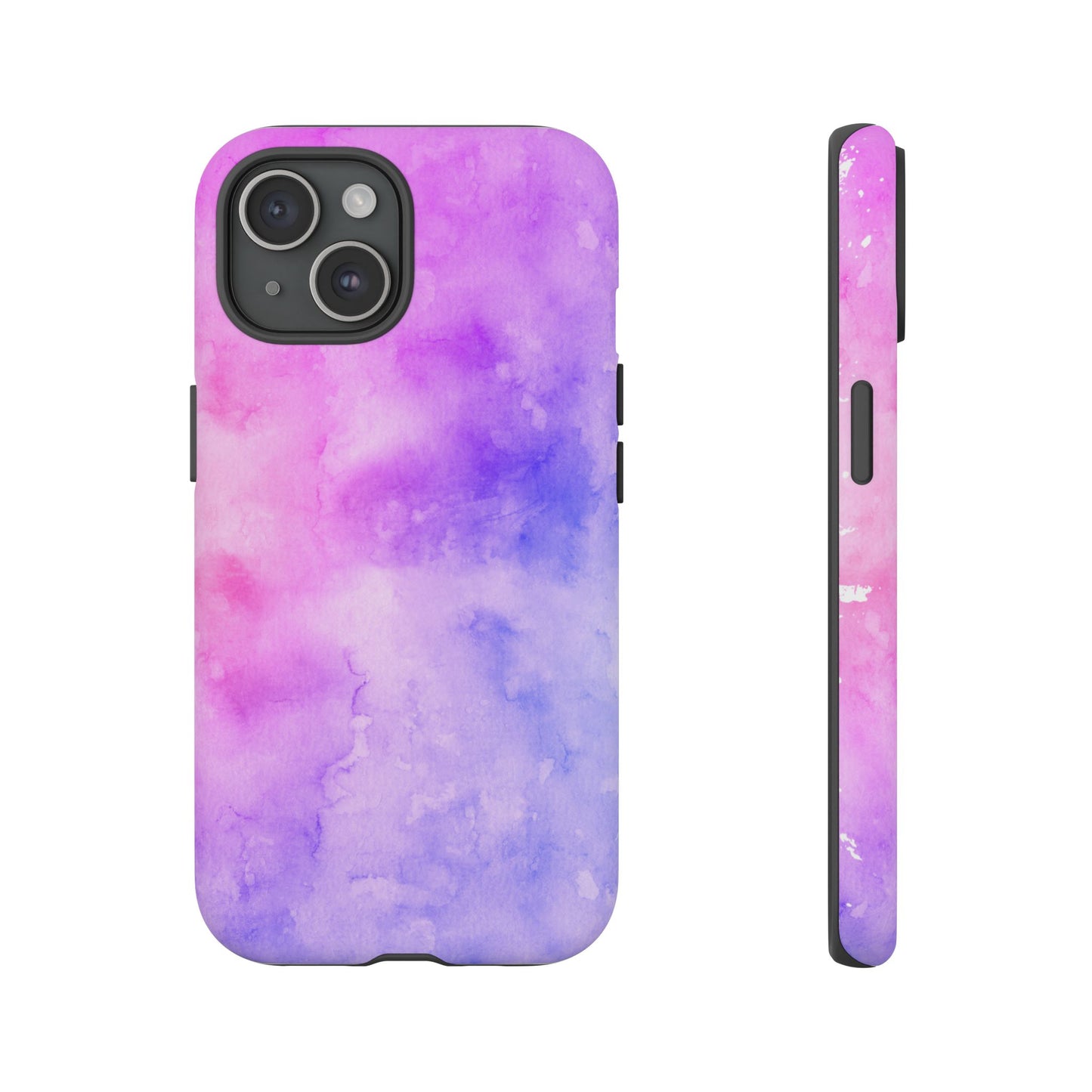 Purple & Blue Watercolour Phone Case