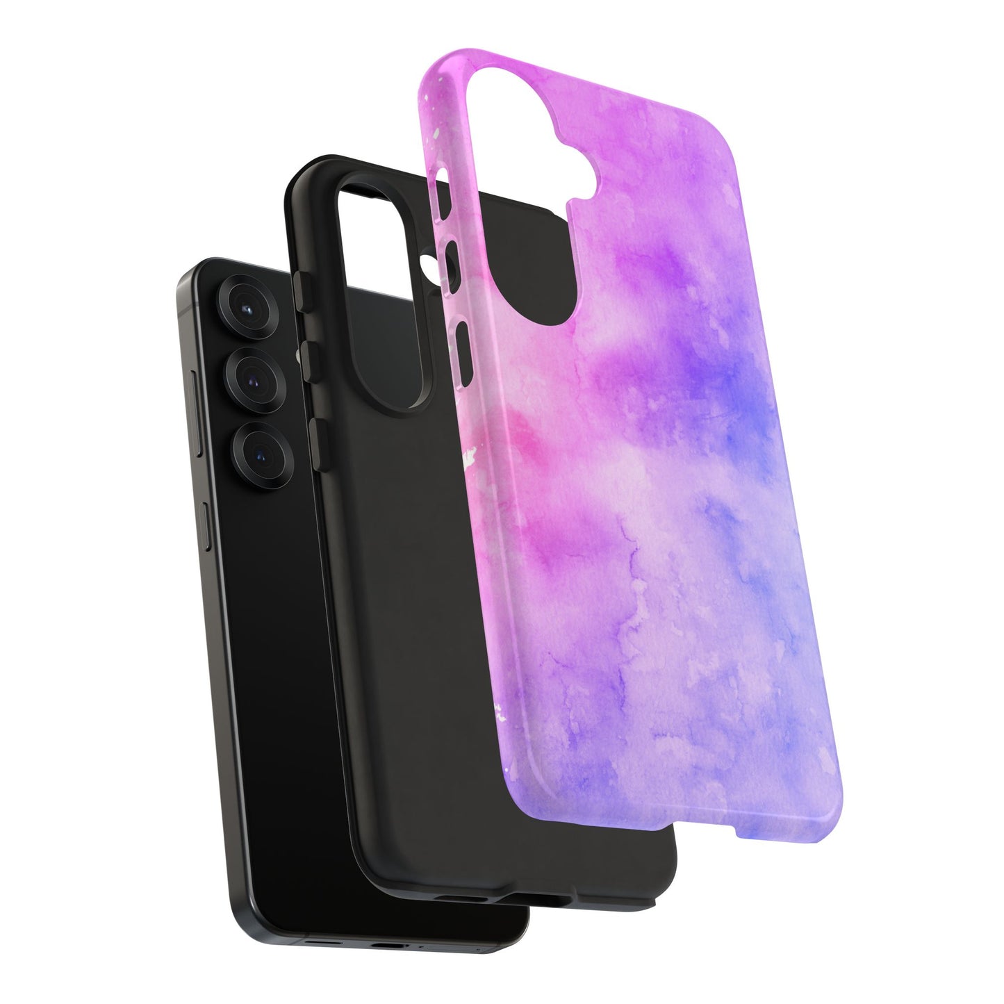 Purple & Blue Watercolour Phone Case