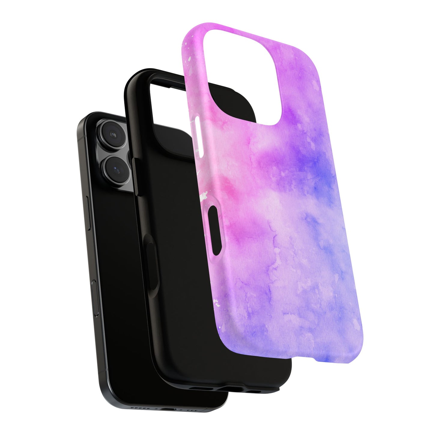 Purple & Blue Watercolour Phone Case