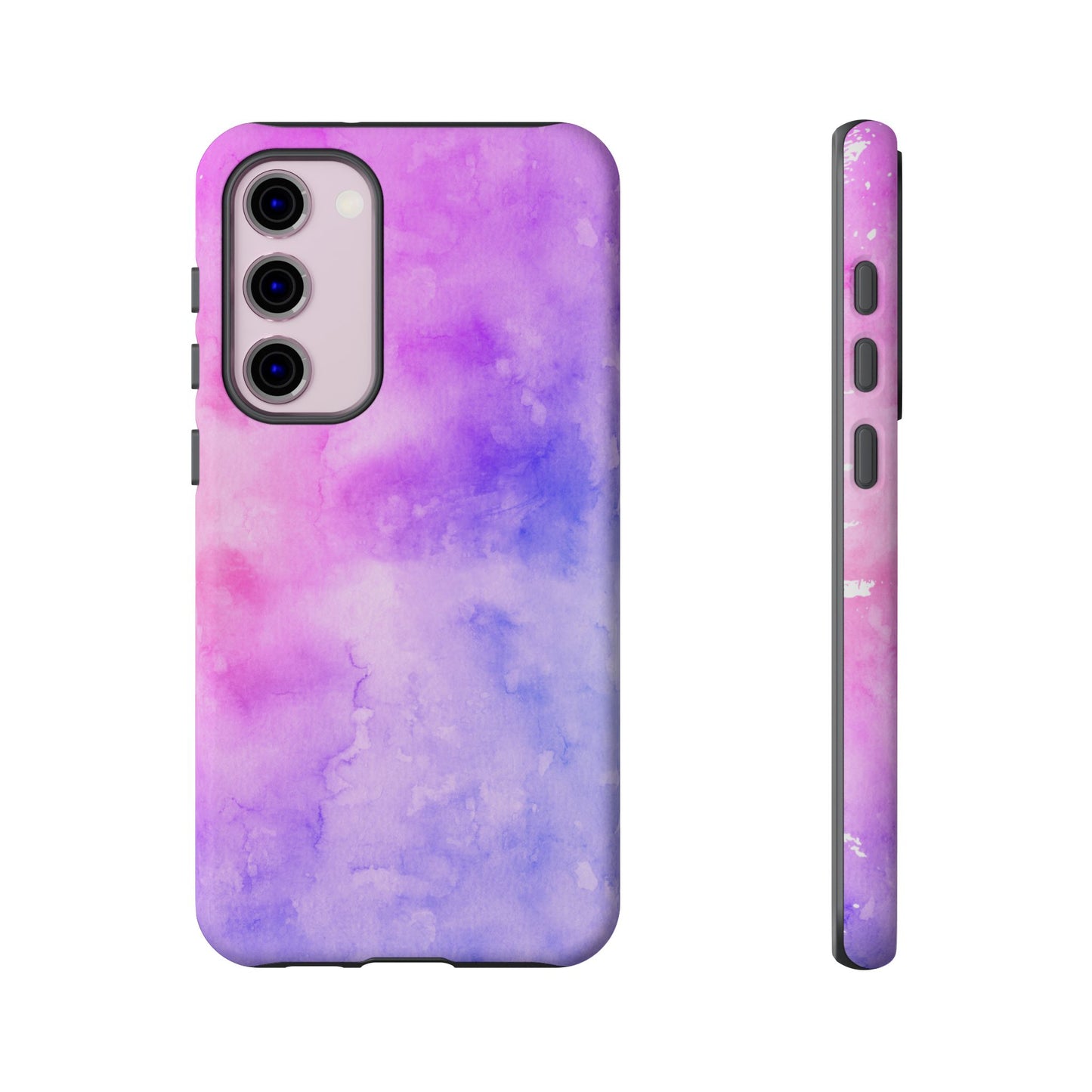 Purple & Blue Watercolour Phone Case