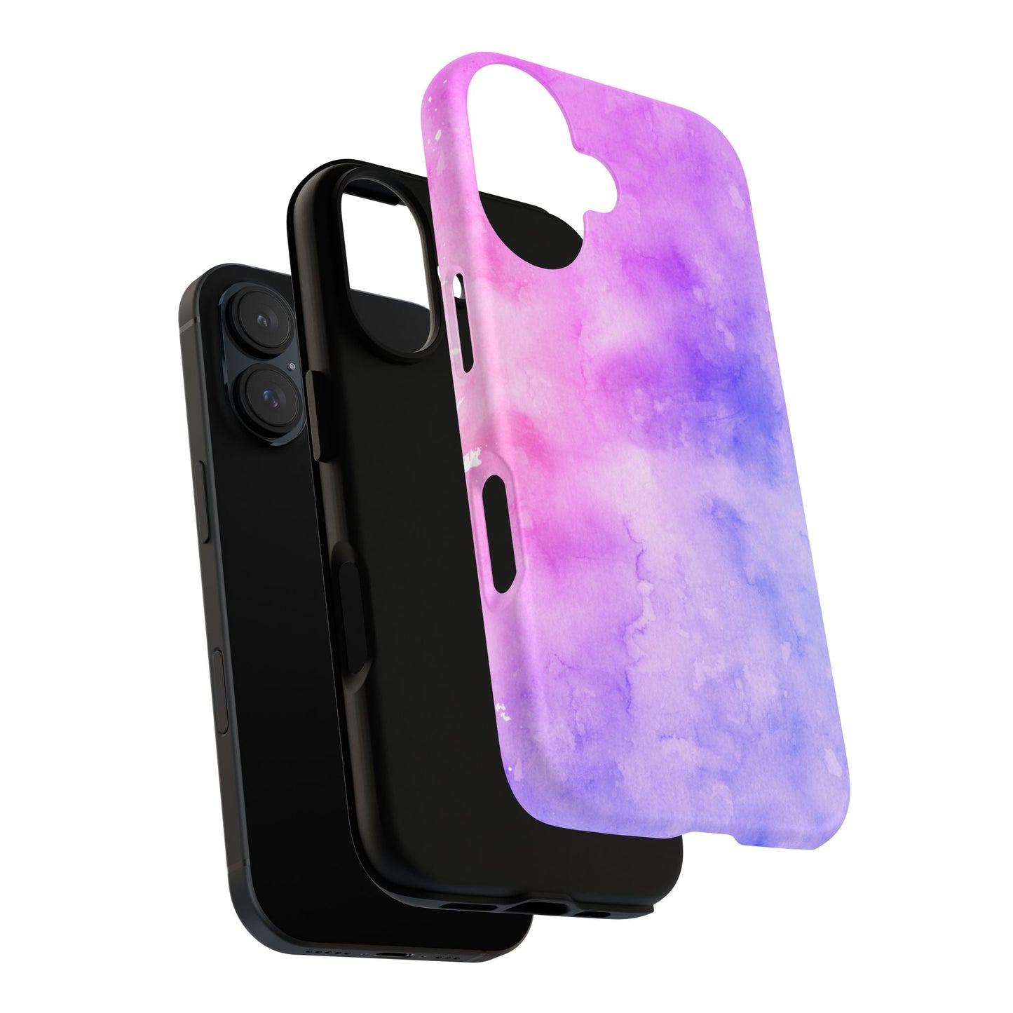 Purple & Blue Watercolour Phone Case