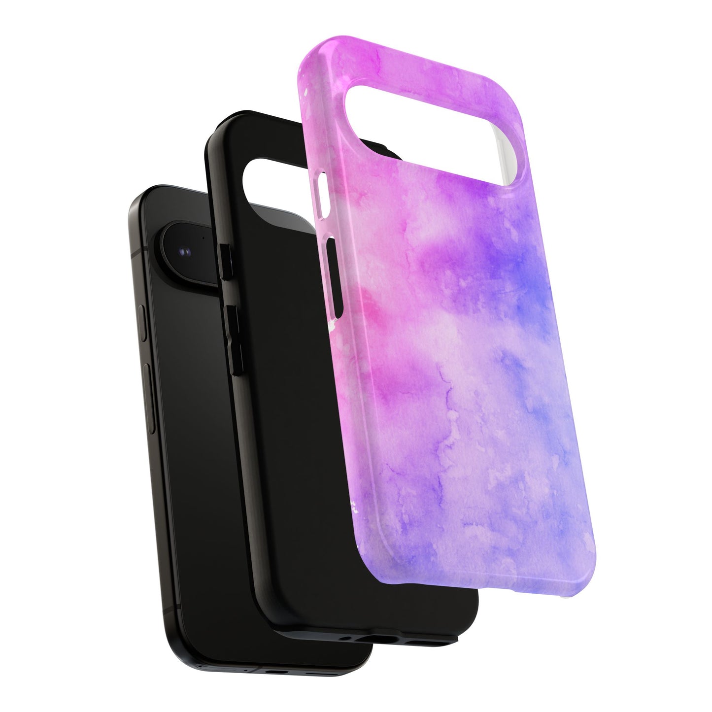 Purple & Blue Watercolour Phone Case