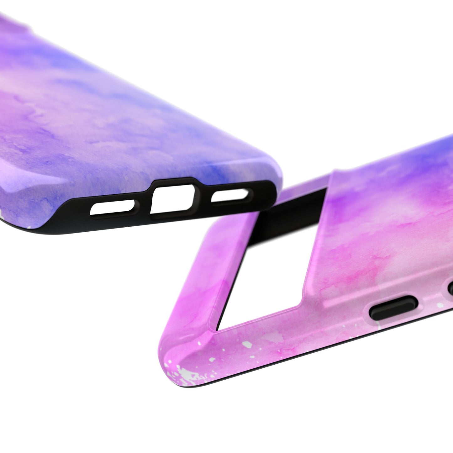 Purple & Blue Watercolour Phone Case