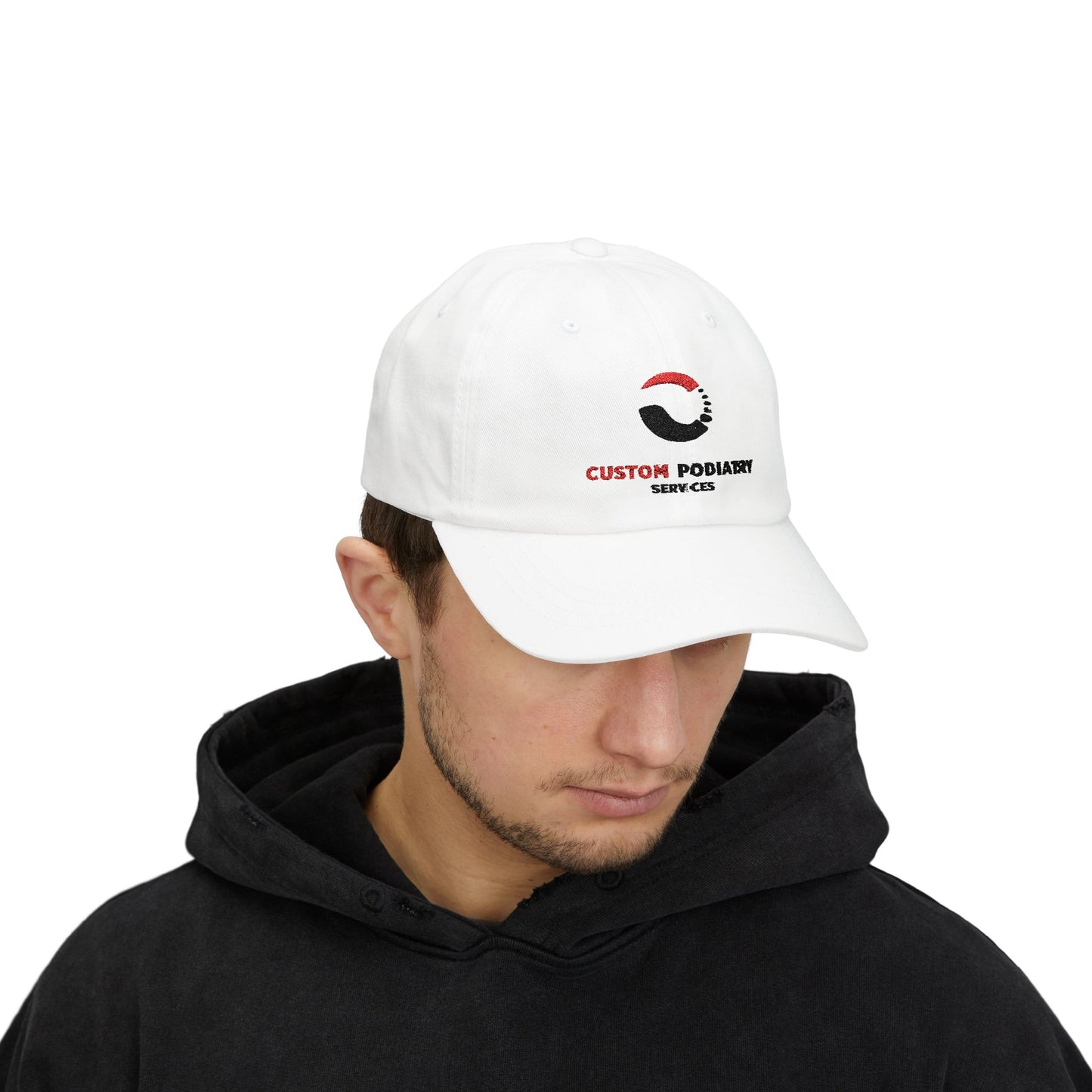 Custom Podiatry Services Branded Cap