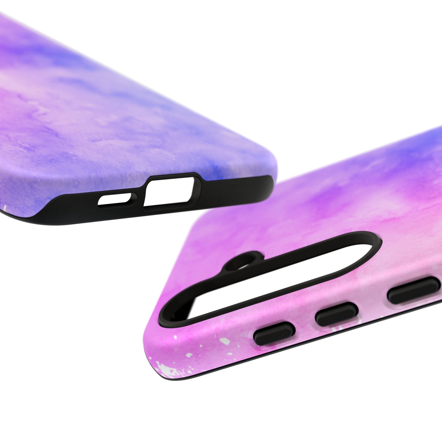 Purple & Blue Watercolour Phone Case