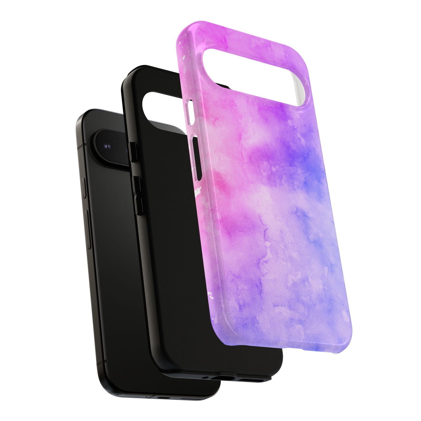 Purple & Blue Watercolour Phone Case