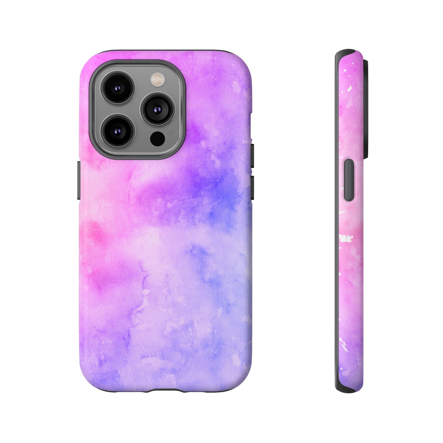 Purple & Blue Watercolour Phone Case