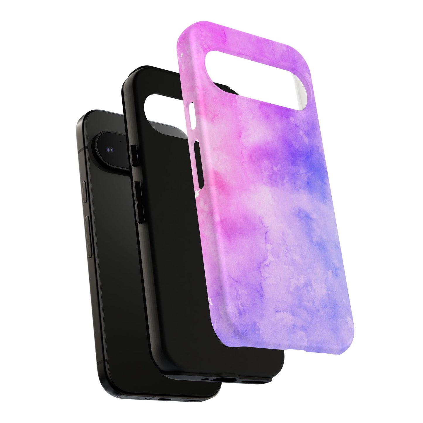 Purple & Blue Watercolour Phone Case