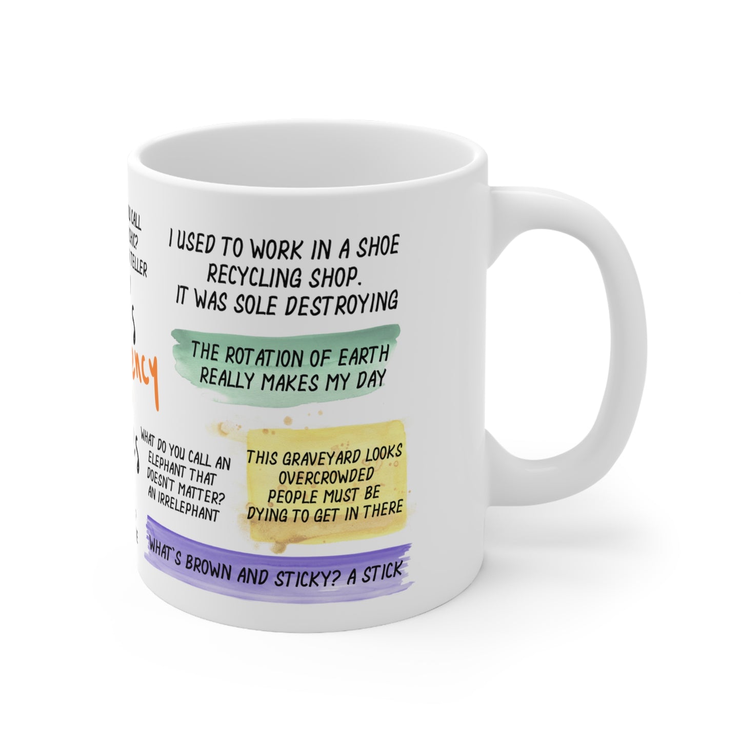 Dad Emergency Jokes Coffee Cup