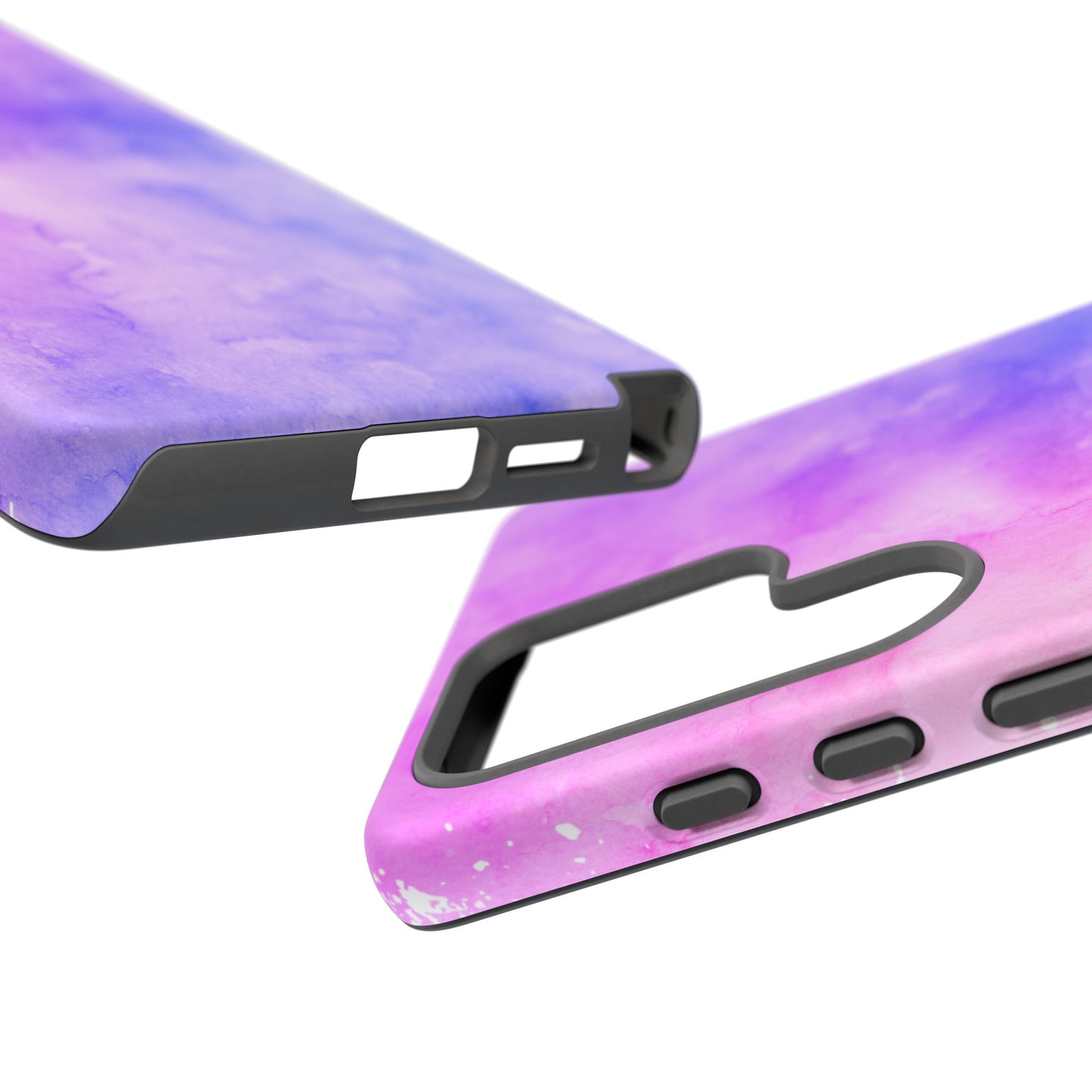 Purple & Blue Watercolour Phone Case
