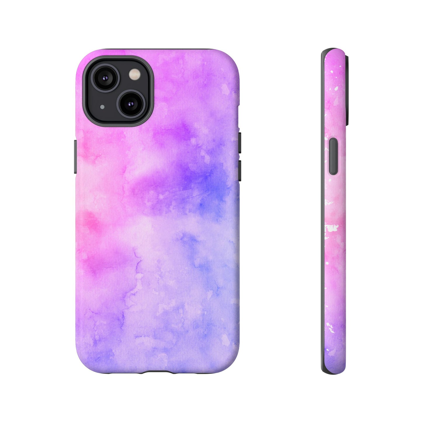 Purple & Blue Watercolour Phone Case
