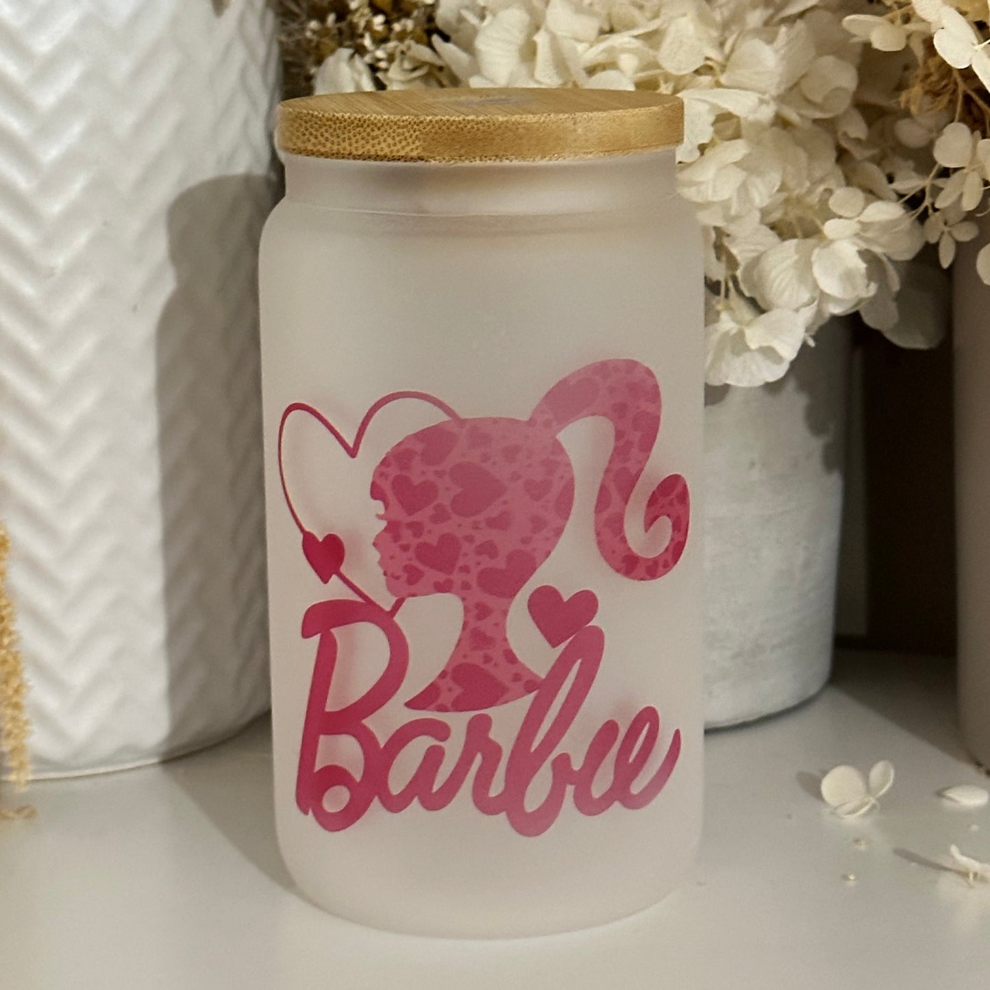 Barbie Small Glass Tumbler