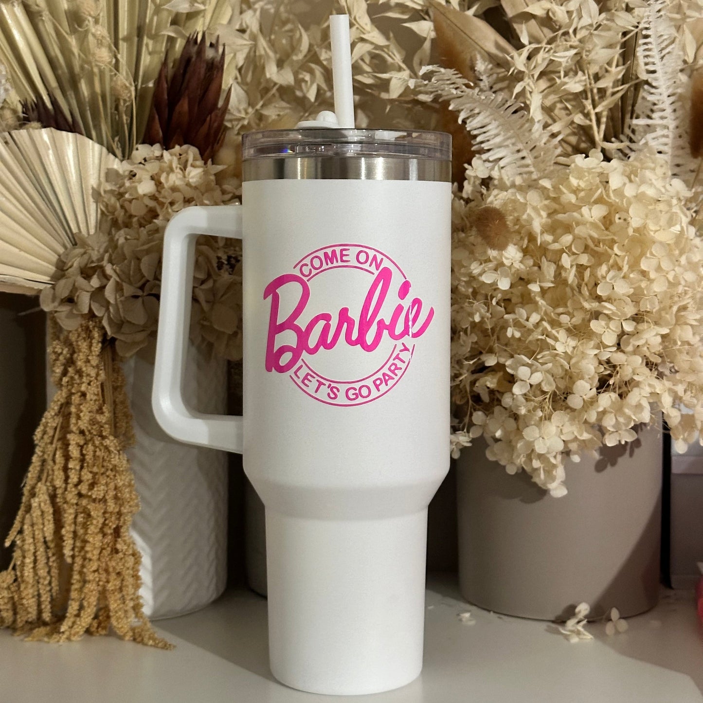 Barbie Stanley Tumbler