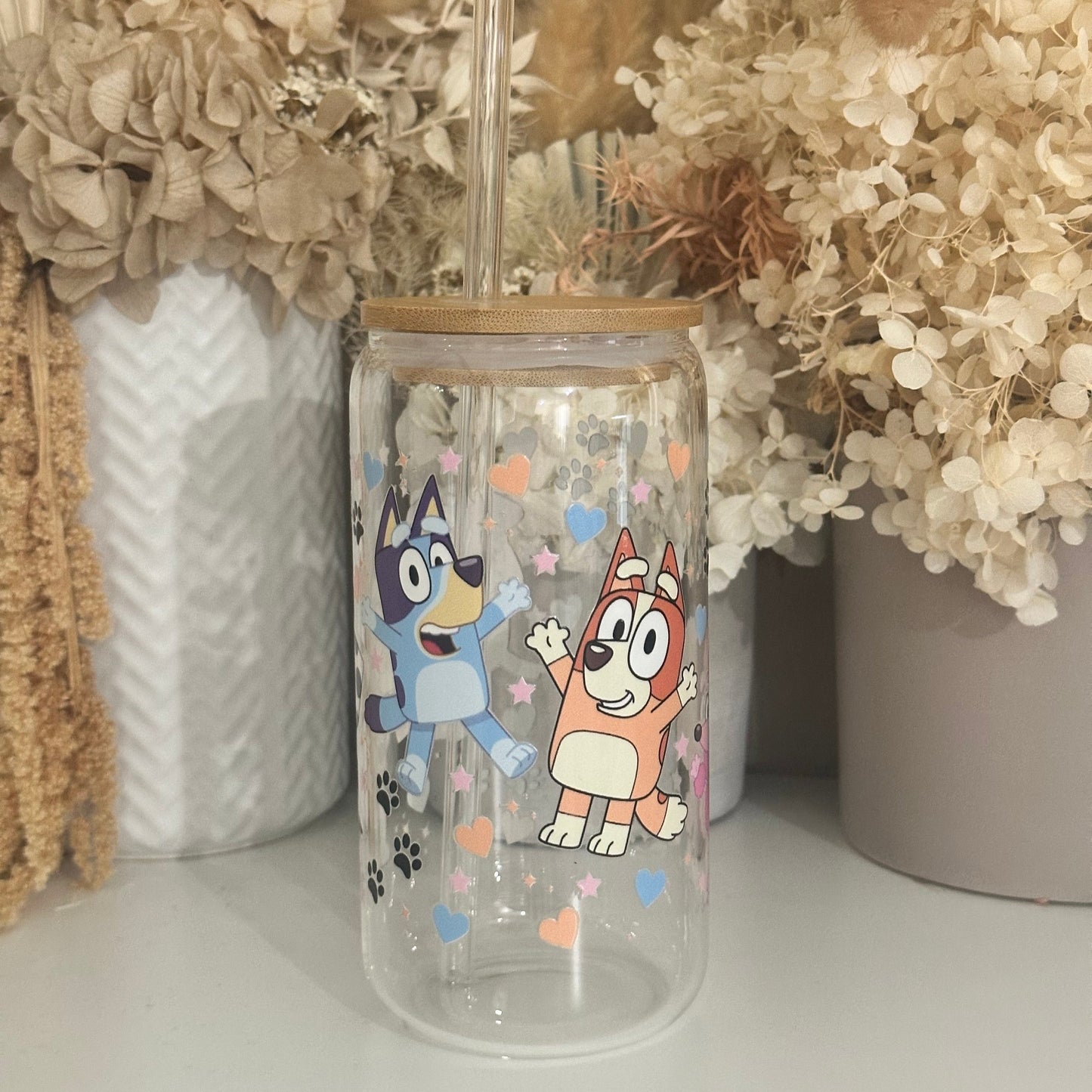 Bluey Standard 2 Glass Tumbler