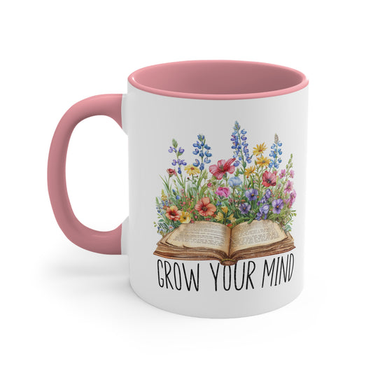 Grow Your Mind Coffee Cup