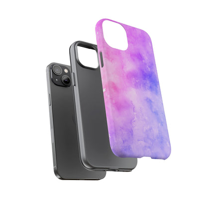 Purple & Blue Watercolour Phone Case