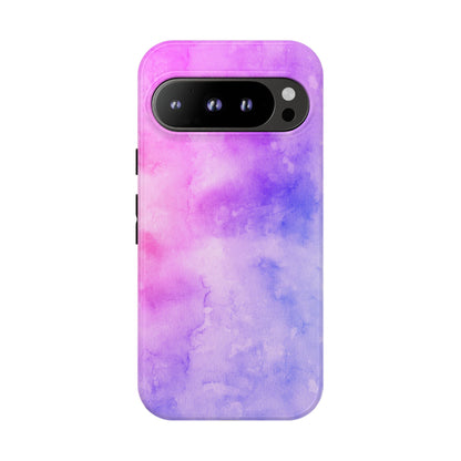 Purple & Blue Watercolour Phone Case