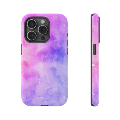 Purple & Blue Watercolour Phone Case