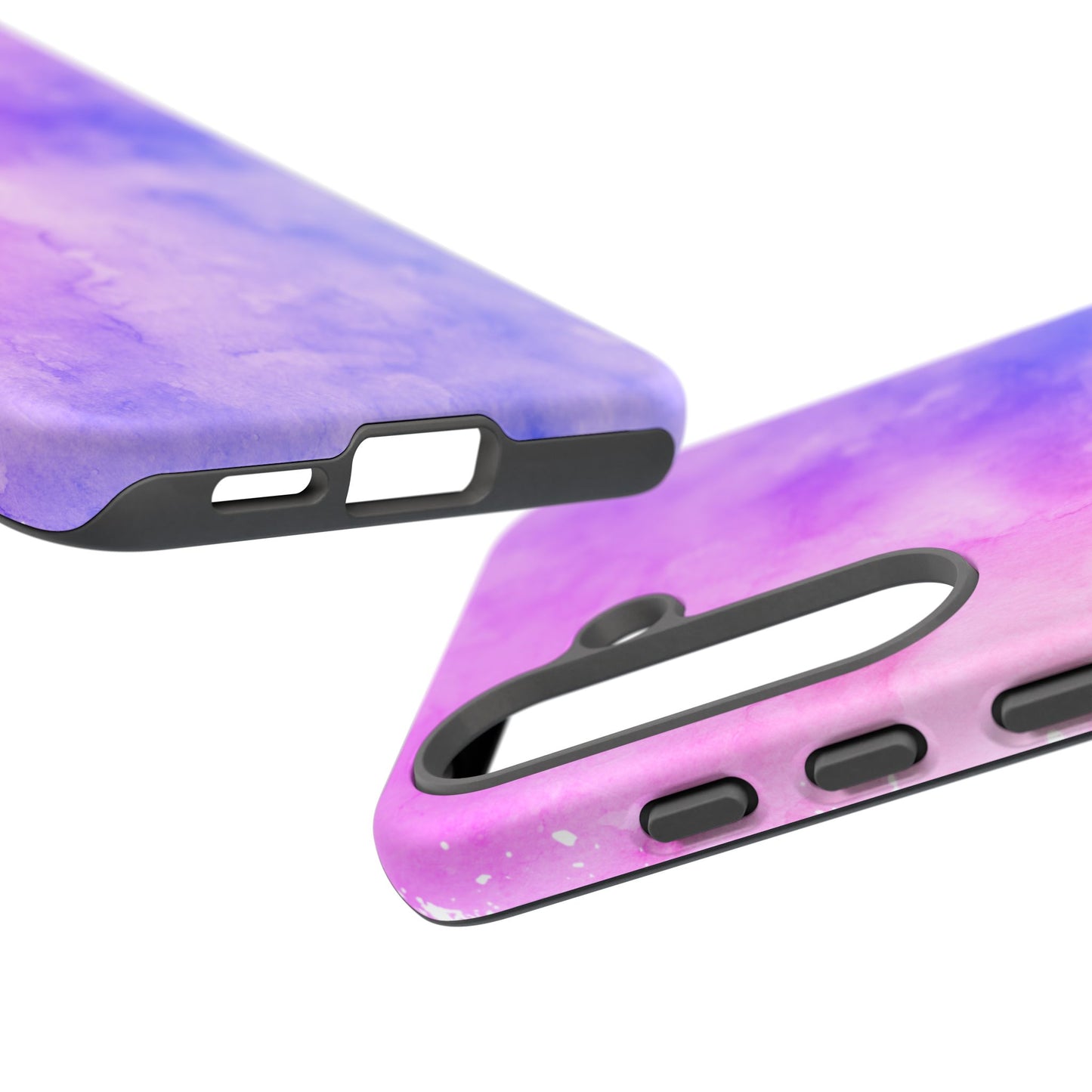 Purple & Blue Watercolour Phone Case