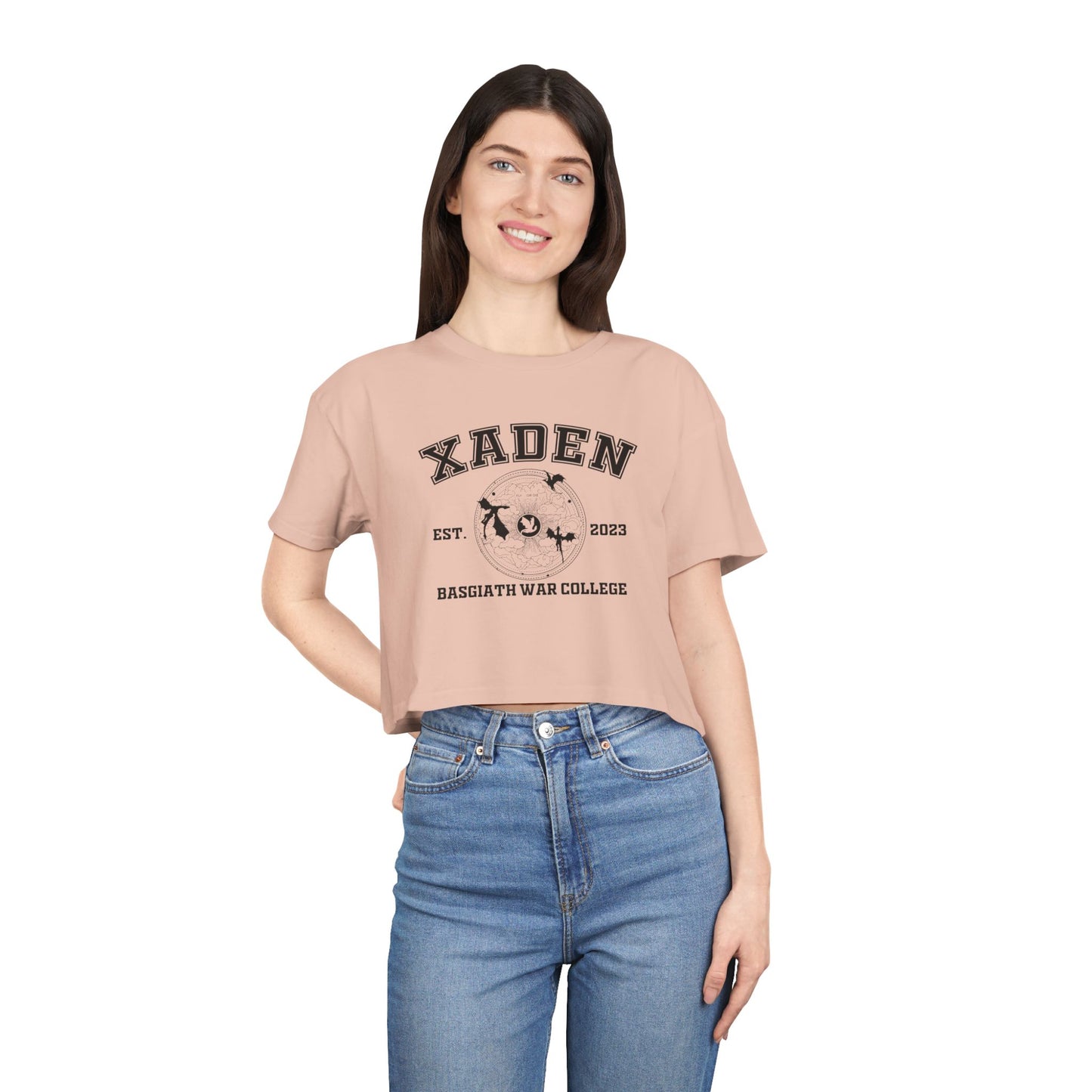 XADEN Women's Crop Tee