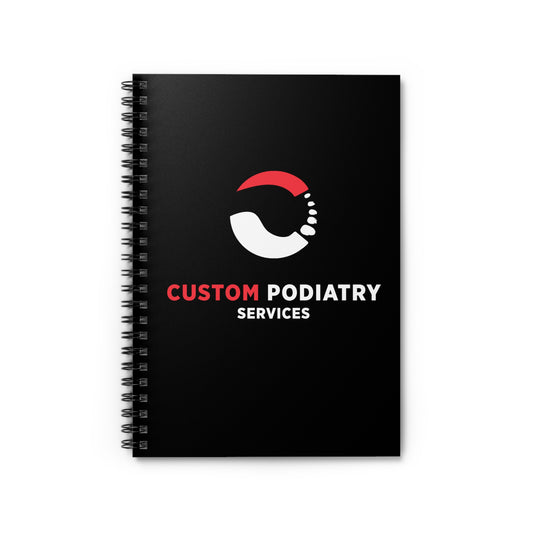 Custom Podiatry Services Branded Spiral Notebook
