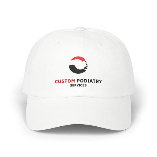 Custom Podiatry Services Branded Cap