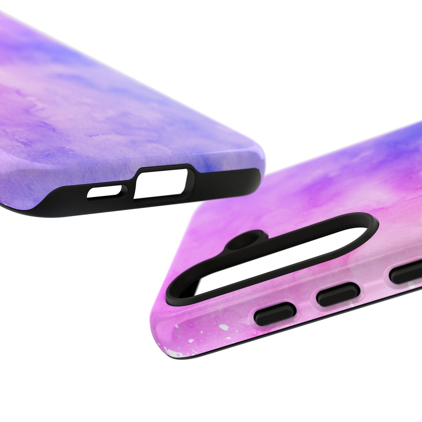 Purple & Blue Watercolour Phone Case