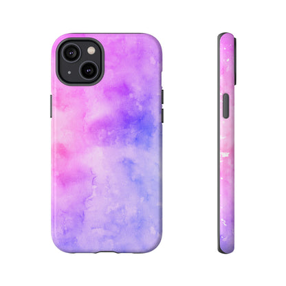 Purple & Blue Watercolour Phone Case