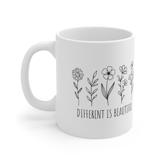 Different is Beautiful Coffee Cup