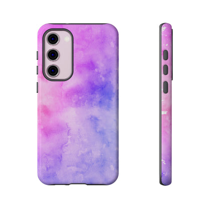 Purple & Blue Watercolour Phone Case