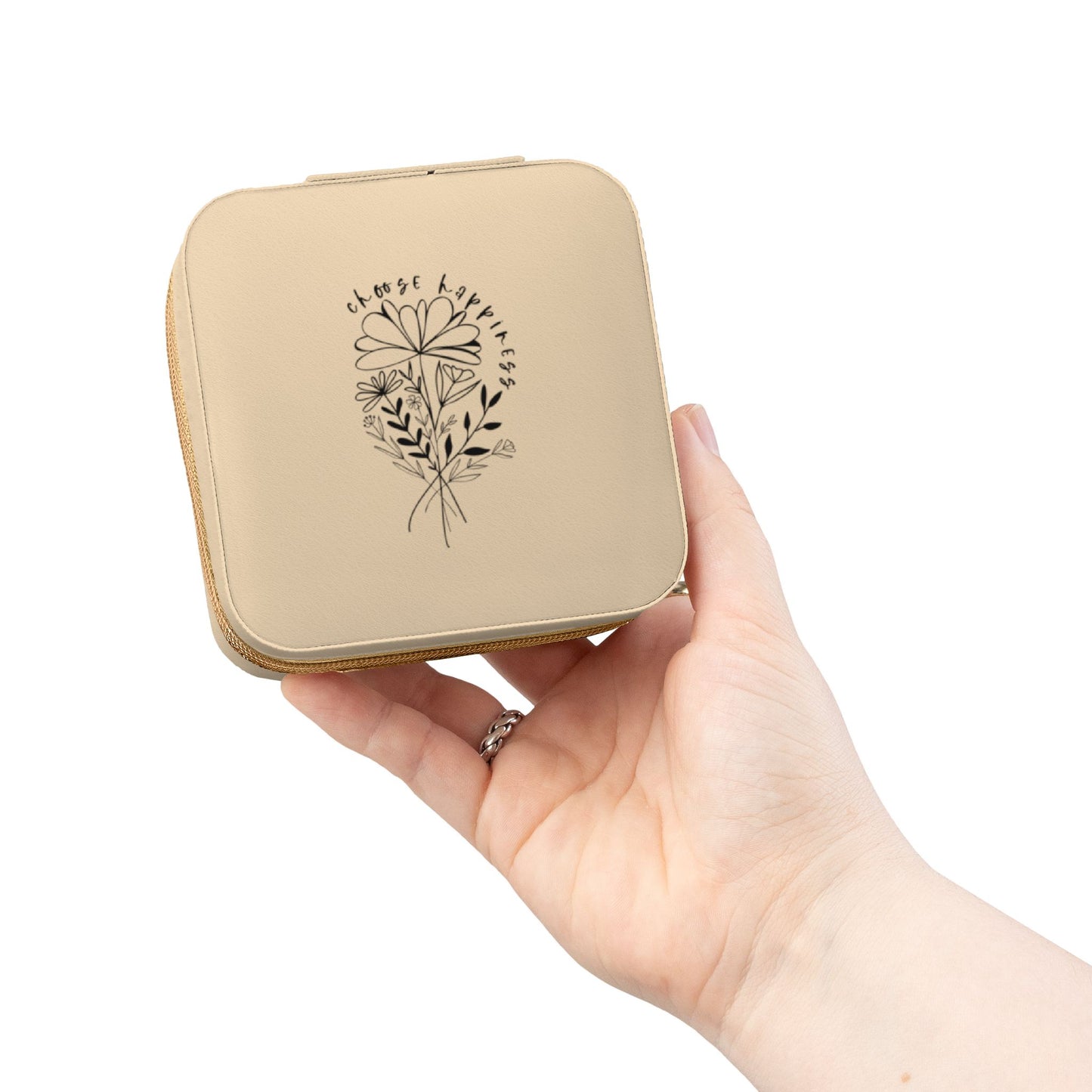 Floral Jewellery Travel Case