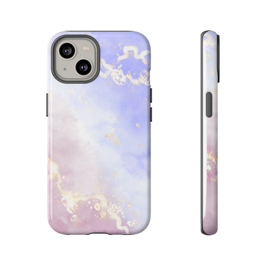Pink and Purple Watercolour Phone Case