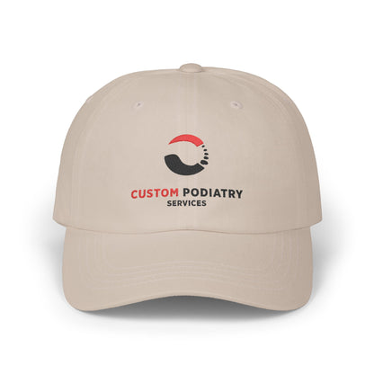 Custom Podiatry Services Branded Cap