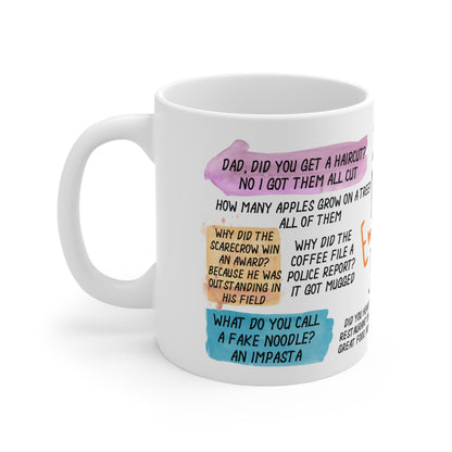 Dad Emergency Jokes Coffee Cup