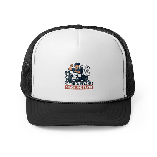 Northern Beaches Smash and Trash Branded Trucker Cap